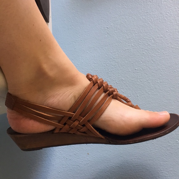 Steve Madden leather strappy sandals size 6.5 - Picture 5 of 7